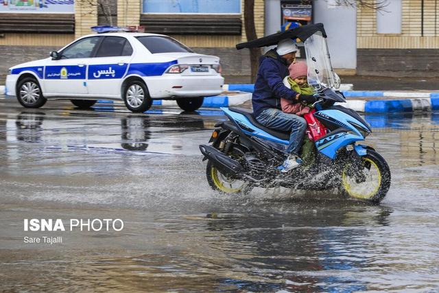 تشدید فعالیت سامانه بارشی در کشور از فردا در ۱۲ استان