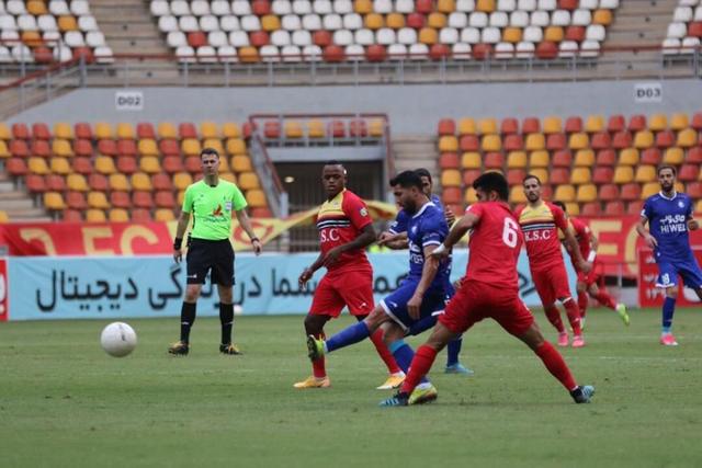 برتری سه بر صفر فولاد خوزستان برابر گل گهر سیرجان