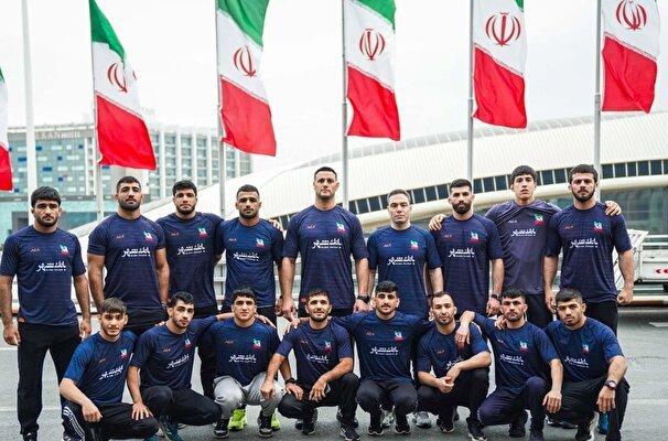 ایران، قهرمان کشتی فرنگی رده بندی اتحادیه جهانی