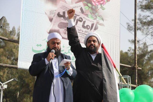 راهپیمایی ۲۲ بهمن؛ نماد بصیرت و وحدت مردم شیعه و سنی سیستان و بلوچستان