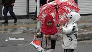 جشن پیروزی انقلاب در شهرستان‌های چهارمحال و بختیاری