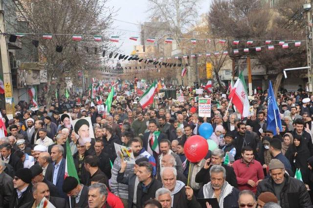 حماسه حضور مردم جنوب‌شرق استان تهران در راهپیمایی یوم‌الله ۲۲ بهمن