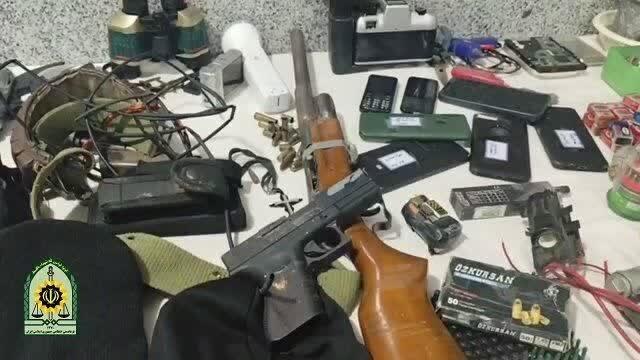 خنثی‌سازی شبکه تروریستی در مسجدسلیمان با دستگیری دو بمب‌ساز و کشف کارگاه تولید مواد انفجاری