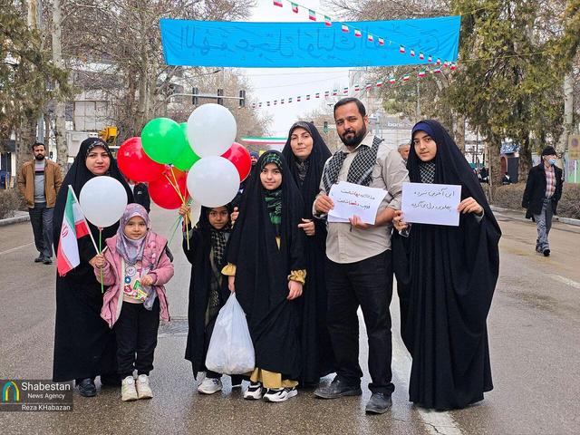 راهپیمایی ۲۲ بهمن در بجنورد
