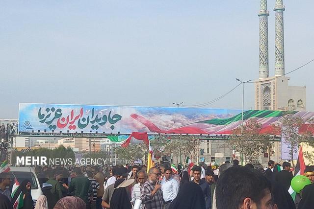 آغاز راهپیمایی ۲۲ بهمن در بندرعباس