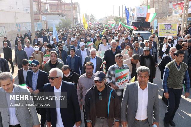 حماسه مردم زابل در راهپیمایی ۲۲ بهمن ۱۴۰۴
