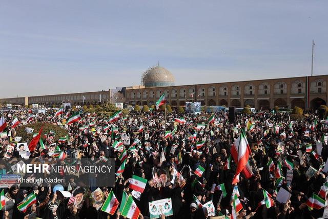 راهپیمایی ۲۲ بهمن در اصفهان