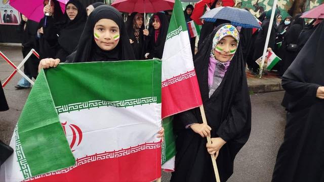 خروش مردم دیار سلطان جلال الدین اشرف(ع) در روز ۲۲ بهمن