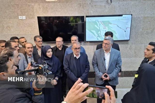 افتتاح ساختمان مرکزی اورژانس کهگیلویه و بویراحمد با حضور وزیر بهداشت