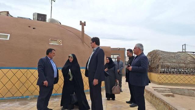 بازدید مشاور وزیر میراث‌فرهنگی از پروژه‌های زیرساختی گردشگری اشکذر