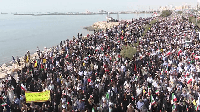 راهپیمایی ۲۲ بهمن در هرمزگان