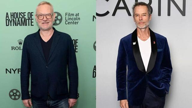 گای پیرس و جرد هریس در نقش رهبران جنگ جهانی دوم