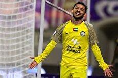 گلزنی مهدی قایدی برای النصر در دیدار امشب مقابل العین در لیگ امارات