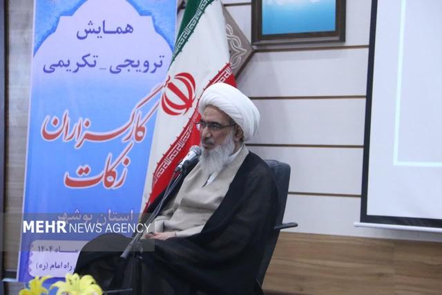 امام جمعه بوشهر: خدمات گسترده‌ای از محل زکات در استان ارائه می‌شود