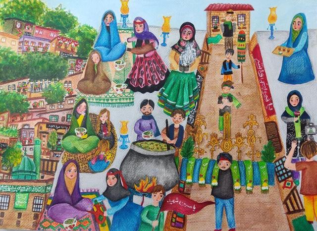 درخشش ۲۱ کودک و نوجوان ایرانی در مسابقه نقاشی «کاناگاوا» ژاپن