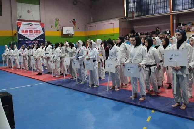 مسابقات جوجیستو قهرمانی کشور بانوان برگزار شد