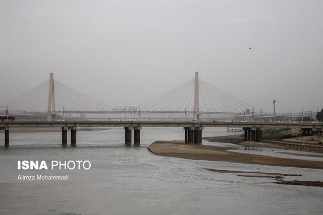 پیش‌بینی ابرناکی و ماندگاری آلودگی در خوزستان