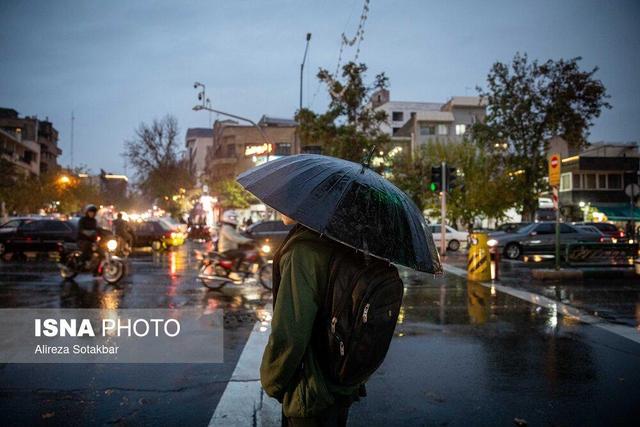 باران و باد در نقاط مختلف کشور