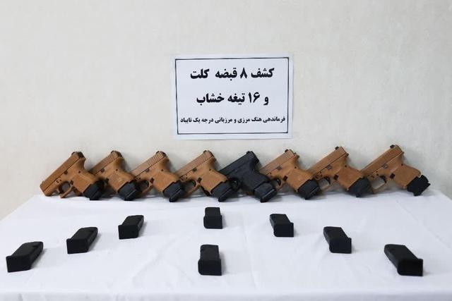 کشف محموله سلاح و مهمات جنگی توسط مرزبانان هنگ مرزی تایباد