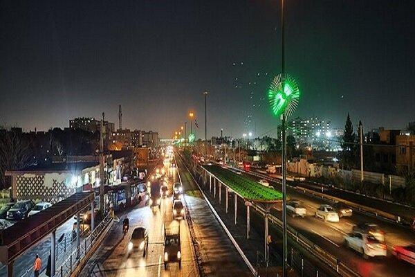 ارتقای جلوههای بصری در محور بزرگراهی آیتالله سعیدی