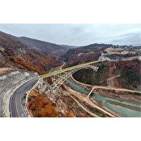 رونمایی از تمبر بزرگ‌ترین پل شمال ایران در سد گلورد