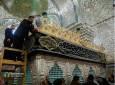 حرمین کاظمین(ع) با نزدیک شدن به شهادت امام علی(ع) سیاه پوش شد