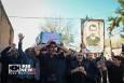 تشییع پیکر شهید بهاروند در روستای ناصروند
