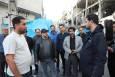 بازدید سخنگوی شهرداری تهران و شهردار منطقه ۱۷ از ساختمان‌های آسیب‌دیده دارالشهدا و قرارگاه جهادی