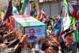 پیکر شهید «علیرضا تنگسیری» رهسپار خانه ابدی شد| مردم آبادان سنگ تمام گذاشتند