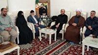 تجلیل مسئولان و فرماندهان از خانواده شهید مالک رحمتی در مراغه