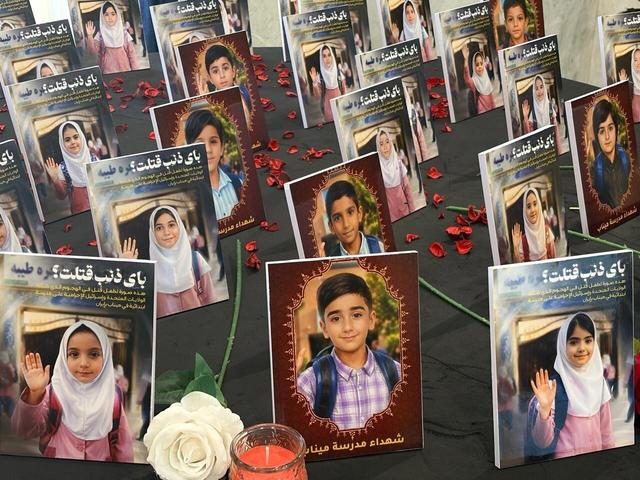 فیلم| خلق بزرگ‌ترین نقاشی جهان اسلام در قم به یاد شهدای مظلوم میناب