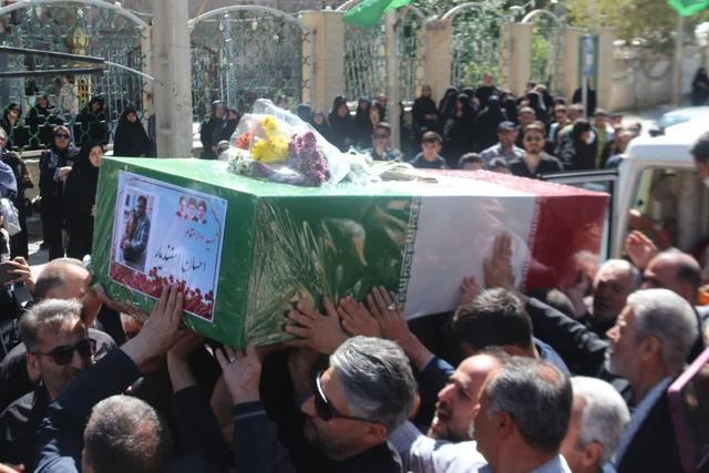 پیکر مطهر شهید اهل فیروزکوه پس از ۶۶ روز تفحص شناسایی و تشییع شد