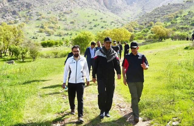 استاندار کرمانشاه: چالابه باید بکر بماند/ پارکینگ و ورودی منطقه فوری ساماندهی شود