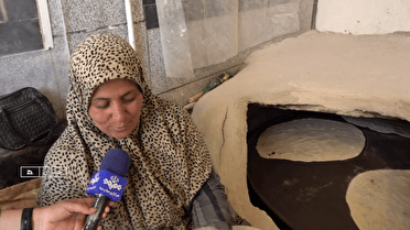 روشنی تنور دلگرمی به رزمندگان با «نذر نان» در همدان