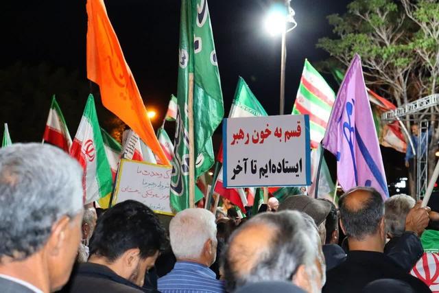 شکوه حضور مردم خمین در حمایت از رهبر معظم انقلاب
