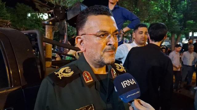 سردار شوقانی: حضور مردم در شب‌های اقتدار پشتوانه دیپلماسی و نیروهای میدان است + فیلم