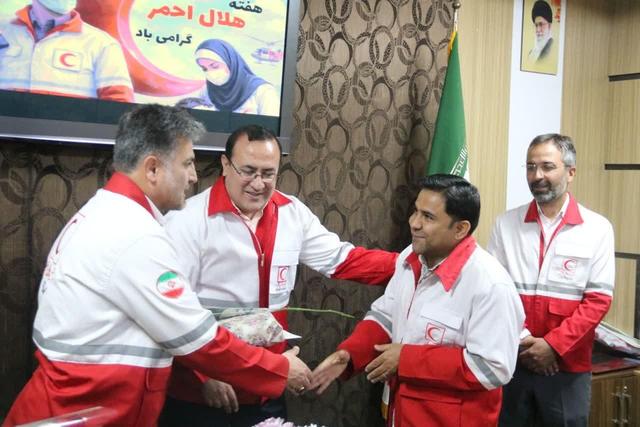 هفته هلال احمر، تجلیل از فرشتگان بی‌ادعای خدمت + فیلم