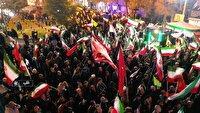 حضور حماسی فارسی‌ها در تجمعات شبانه