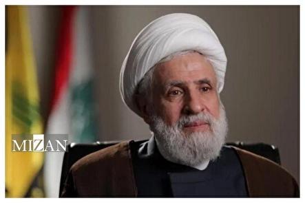 شیخ نعیم قاسم: پهپادهای حزب‌الله اشغالگران را خفه می‌کند