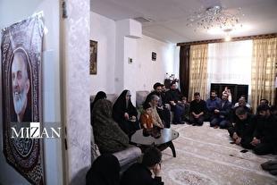 دیدار با خانواده شهید بهرام‌نژاد