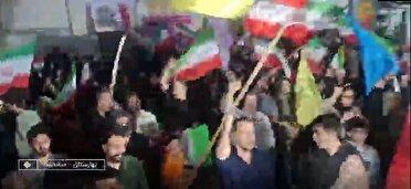 اجتماع مردم بهارستان در هفتاد و چهارمین شب شهادت رهبر انقلاب