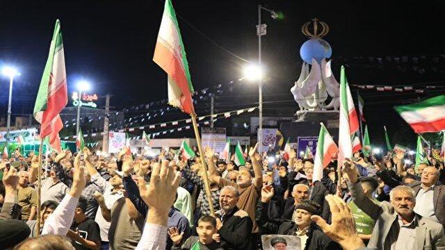 هفتاد و چهارمین شب از حماسه حضور مردم ماهدشت در شب های اقتدار