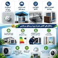 راهکارهای کاهش مصرف برق در وسایل سرمایشی 