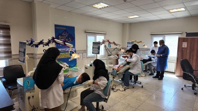 ارائه هزار خدمت رایگان در اردوی جهادی دندانپزشکی «مشکات» گرگان