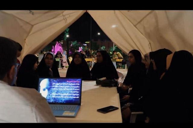 فیلم| کنشگری میدانی نوجوانان دختر بیرجندی در شب‌های اقتدار