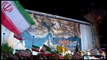 رونمایی از دومین دیوارنگاره بزرگ کشور در اراک