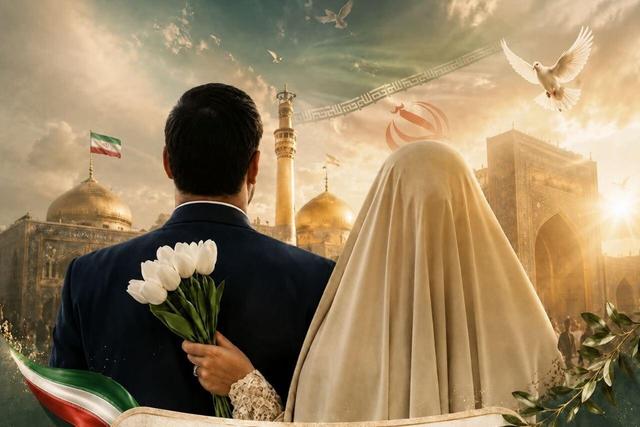 جشن ازدواج در جمع مردم مشهد