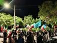 اجتماع شبانه مردم شهرستانهای بردسکن و جغتای