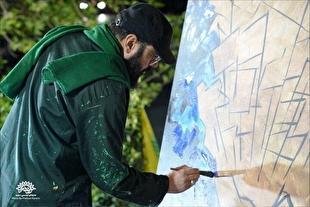 دومین «نقش میان میدان» با اجرای محمدرضا میری در میدان تجریش برگزار شد  