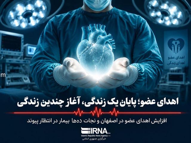 اینفوگرافیک| اهدای عضو؛ پایان یک زندگی، آغاز چند زندگی